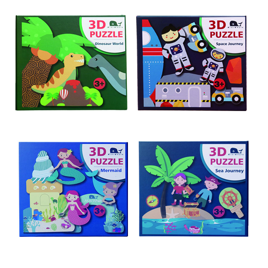 3D Puzzle Para sa Kid Factory