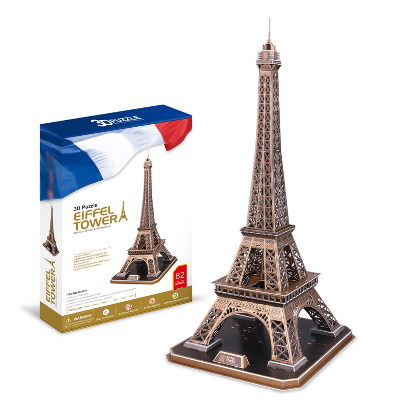 Mababang Presyo Eiffel Tower 3D Puzzle