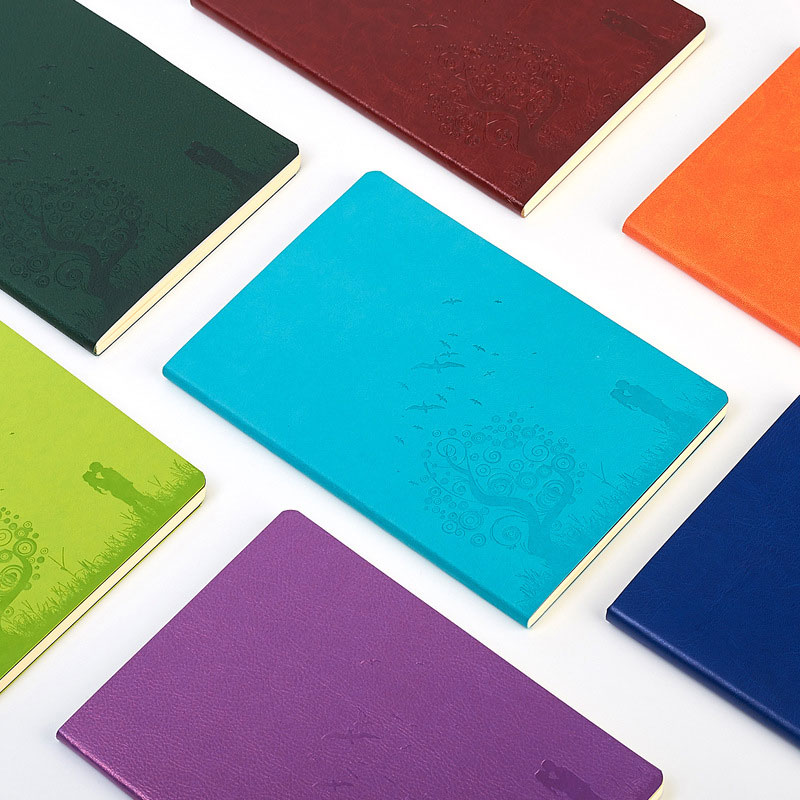 Personalized na leather notebook